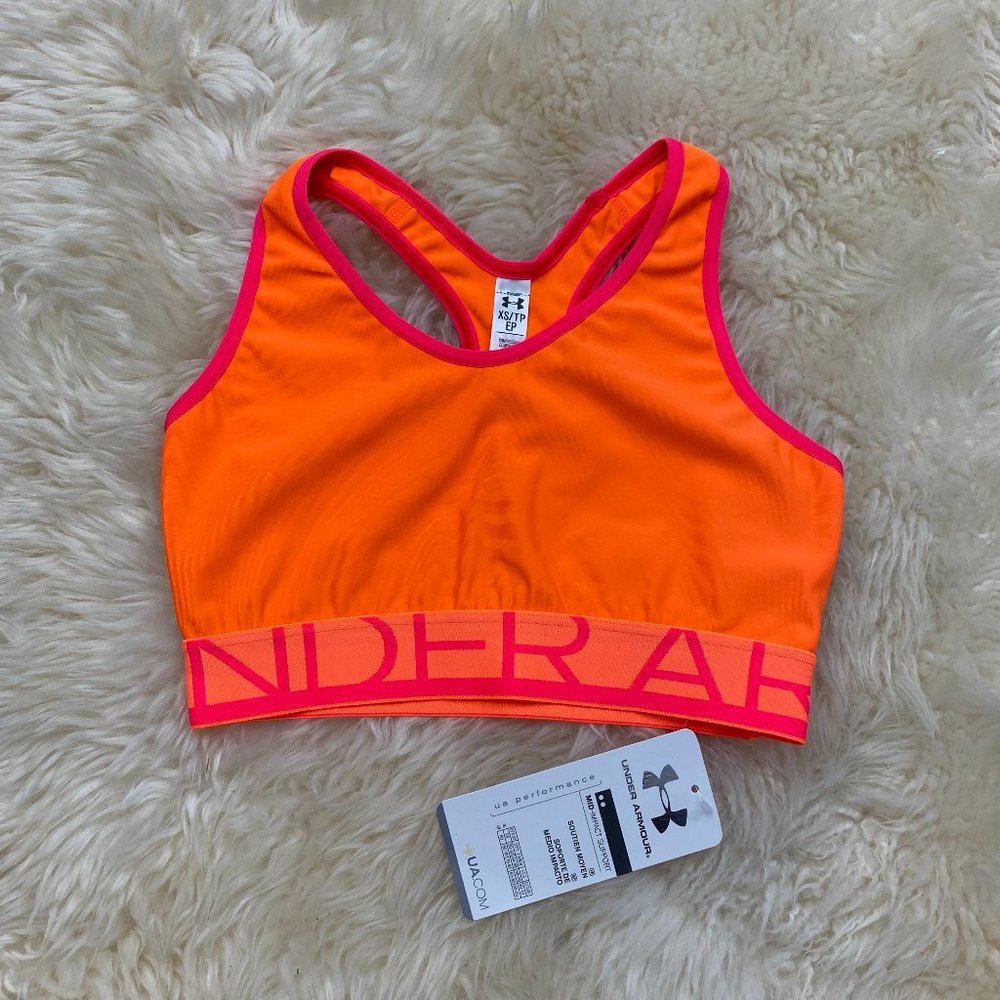 UNDER ARMOUR  MID IMPACT SUPPORT BRA